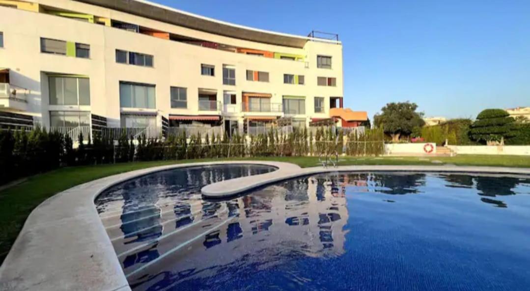 Apartamento Paz Con Terraza Y Vistas Al Mar Oliva Kültér fotó