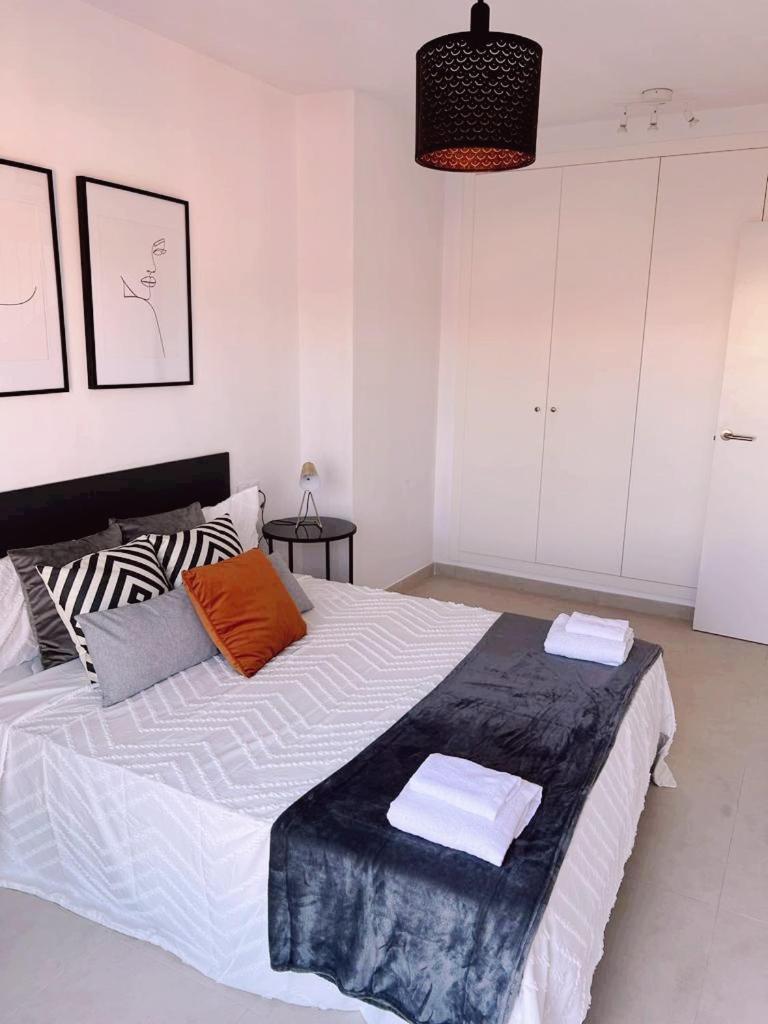 Apartamento Paz Con Terraza Y Vistas Al Mar Oliva Kültér fotó