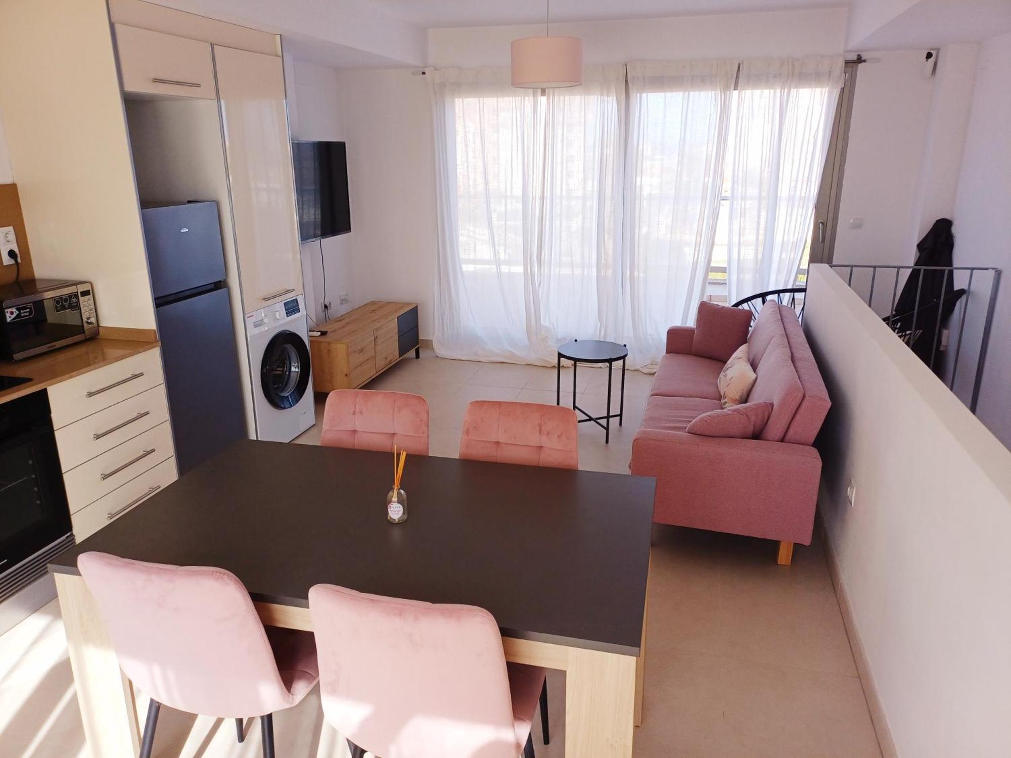 Apartamento Paz Con Terraza Y Vistas Al Mar Oliva Kültér fotó